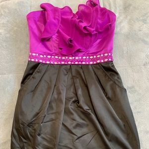 NWT Strapless cocktail dress